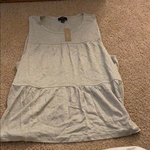 J. Crew tiered linen tank